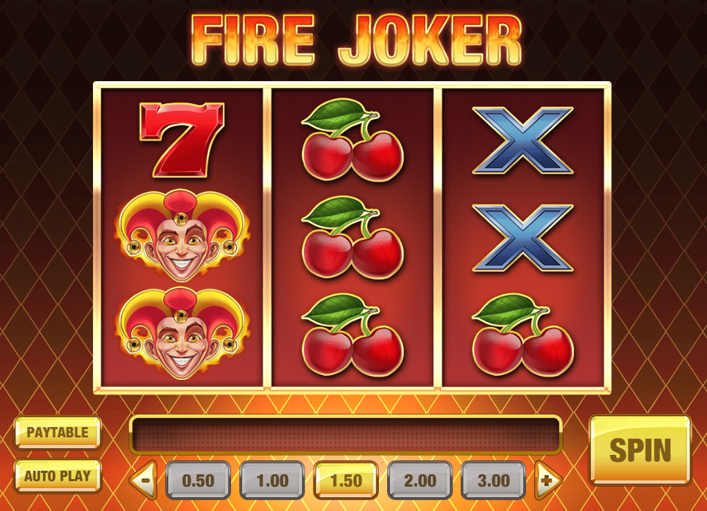 Fire Joker Slot Review Play'n Go Visuals Base Game Casino