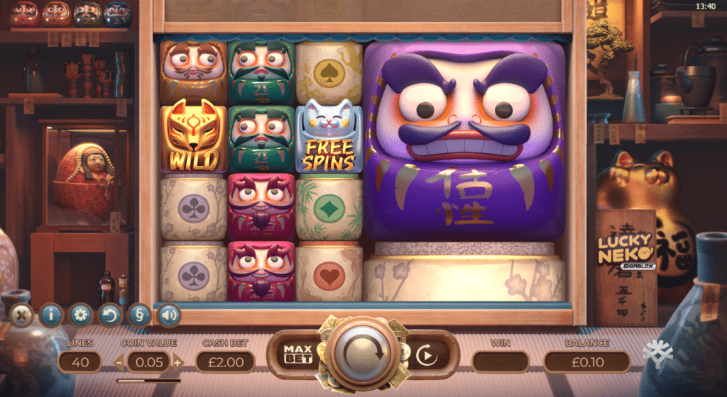 Lucky Neko Gigablox Slot Review - Yggdrasil Gaming - Chipmonkz Slots