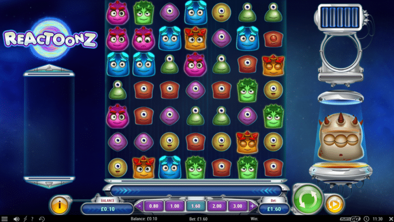 Reactoonz Slot Review - Play'n Go - Chipmonkz Slots