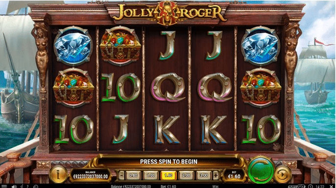 Jolly Roger 2 Slot Review  Play'n Go casino Visuals Art Work Base Game