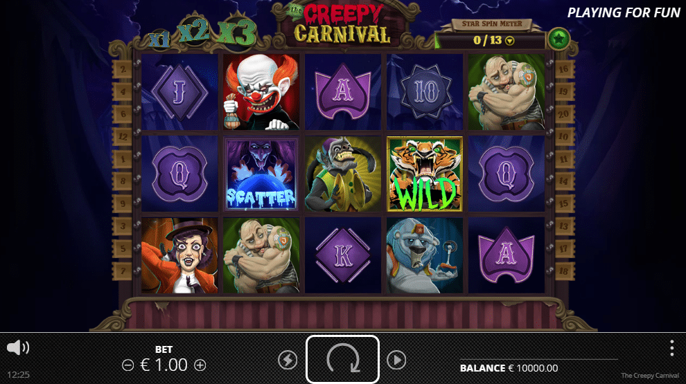 The Creepy Carnival Slot Review Nolimit City Visuals Base Game Casino