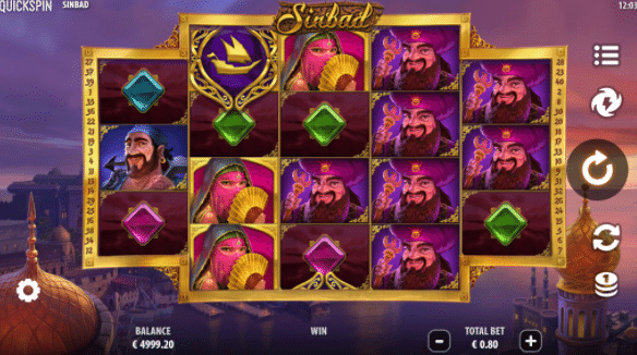 Sinbad Slot Review Quickspin Visuals Bonus Volatile Casino