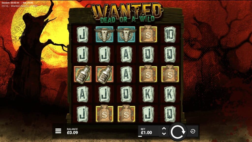 Wanted Dead Or A Wild Slot Review  Hacksaw Gaming Visuals Symbols Casino Bonus Volatile