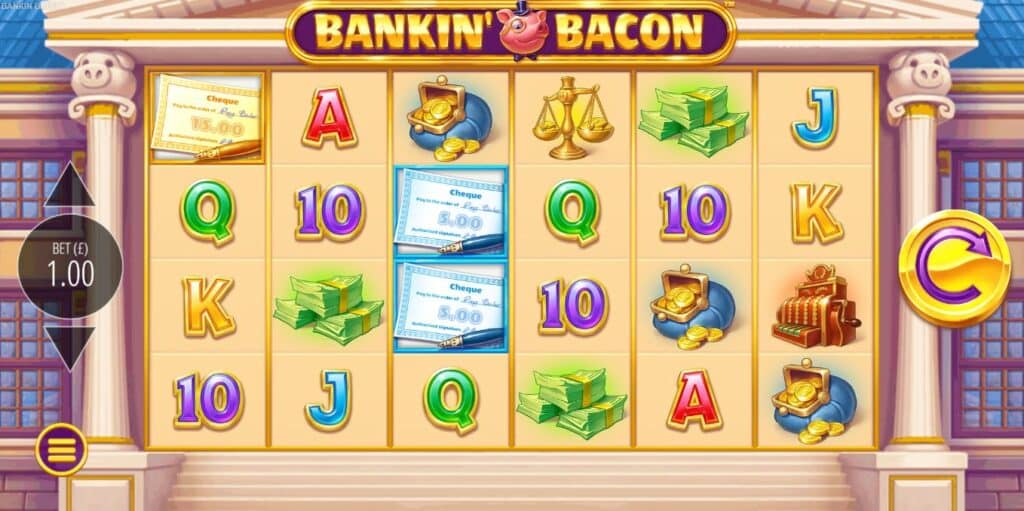 Bankin Bacon Slot Review Blueprint Gaming Visuals Symbols Volatile Bonus Casino