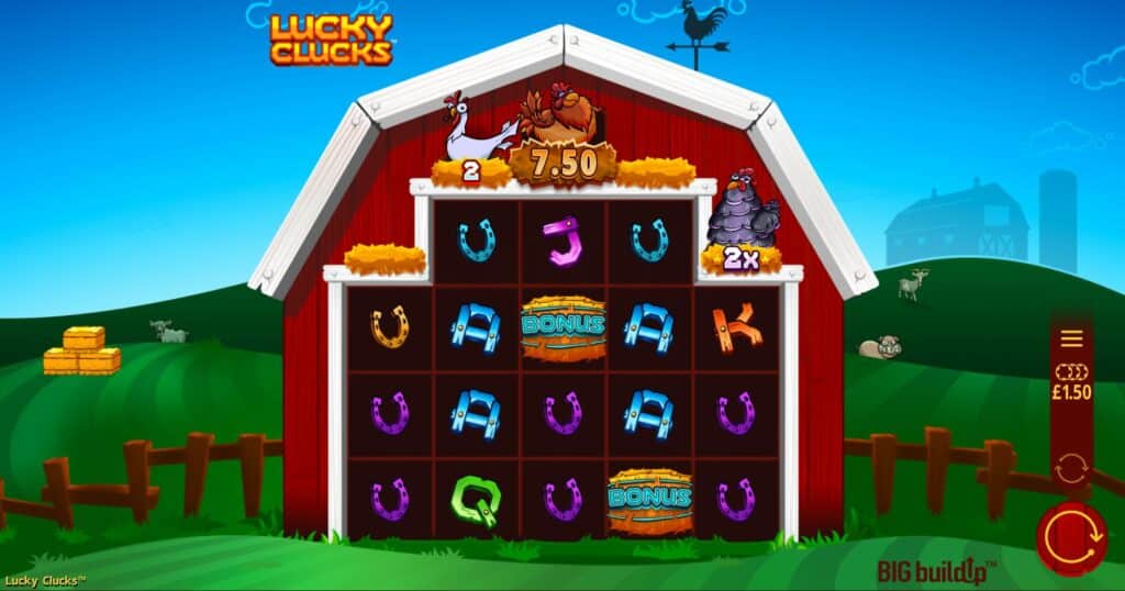 Lucky Clucks Slot Review Crazy Tooth Studio Volatile Visuals Symbols Bonus