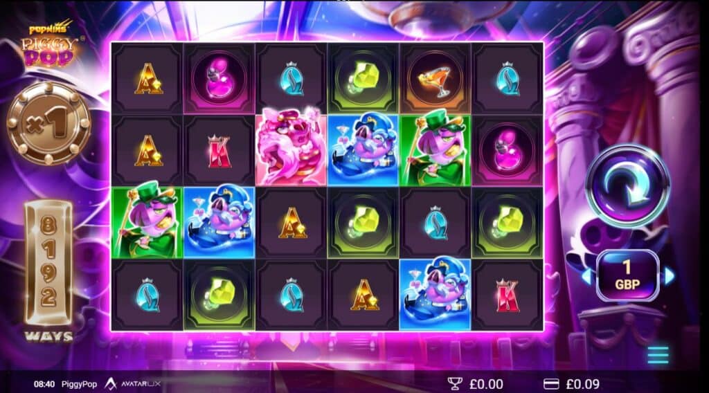 PiggyPop Slot Review Avatar UX Visuals Casino Bonus Feature Volatile Symbols