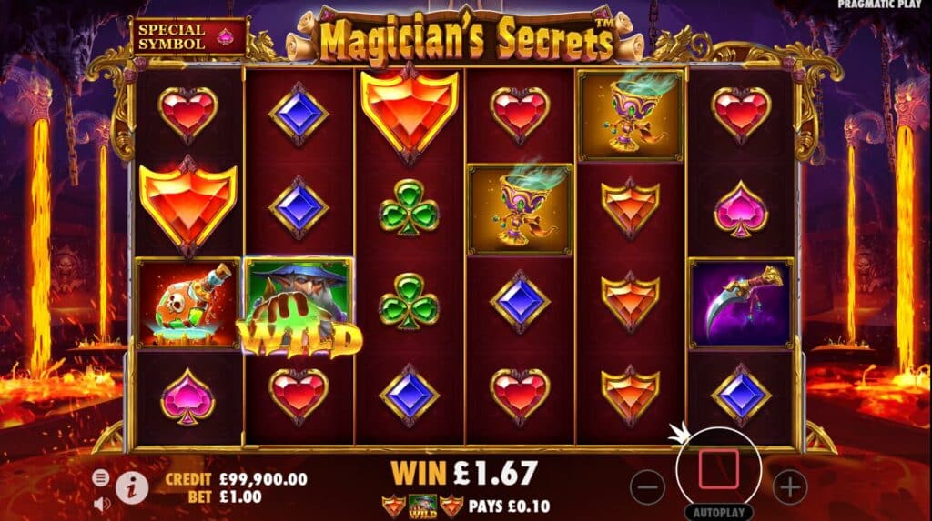 Magician's Secrets Slot Review Pragmatic Play Casino Christmas Slots Bonus Volatile Symbols