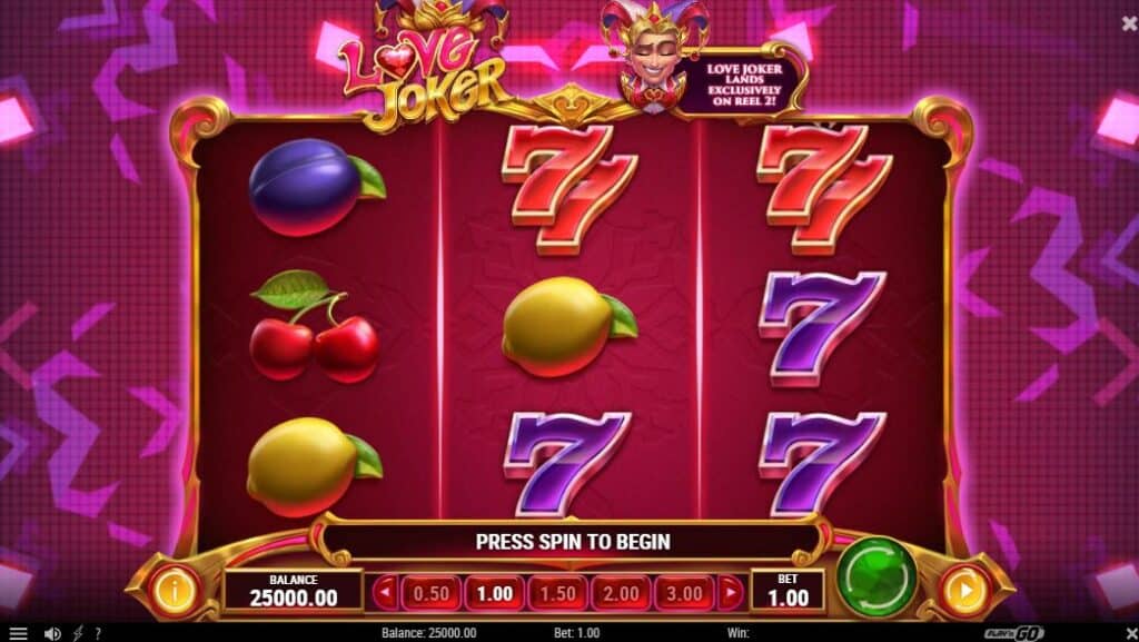 Love Joker Slot Review Play'n Go Casino  Visuals Slots Wilds Multiplier Bonus Free Spins Respin