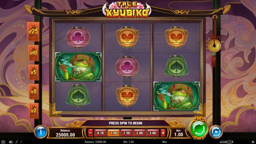 Tale Of Kyubiko Slot Review Play'n Go Casino Volatile Slots Free Spins Multiplier Wild