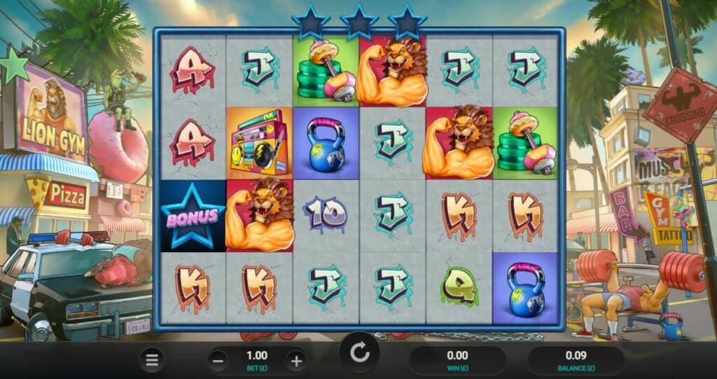 Beast Mode Slot Review Relax Gaming Casino Visuals Wild Bonus Free Spins