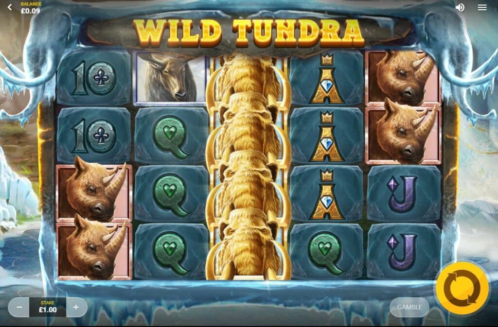 Wild Tundra Slot Review Red Tiger Gaming Visuals Symbols Volatile Bonus Free Spins Wilds