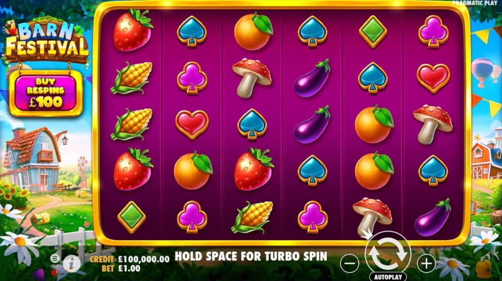 Barn Festival Slot Review Pragmatic Play Casino Volatile Bonus Wilds Special Symbols Free Spins