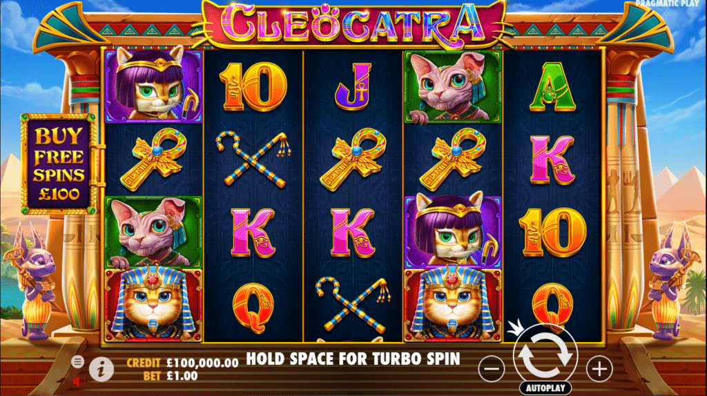 Cleocatra Slot Review Pragmatic Play Casino Visuals Symbols Pay Table Wild Scatter Volatile Respin Bonus Free Spins Bonus Buy