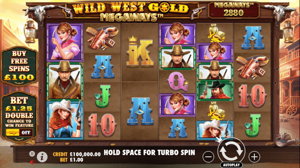 Wild West Gold Megaways Slot Review Pragmatic Play Casino Volatile Bonus Symbols Volatile Pay Table Scatter Wild Free Spins