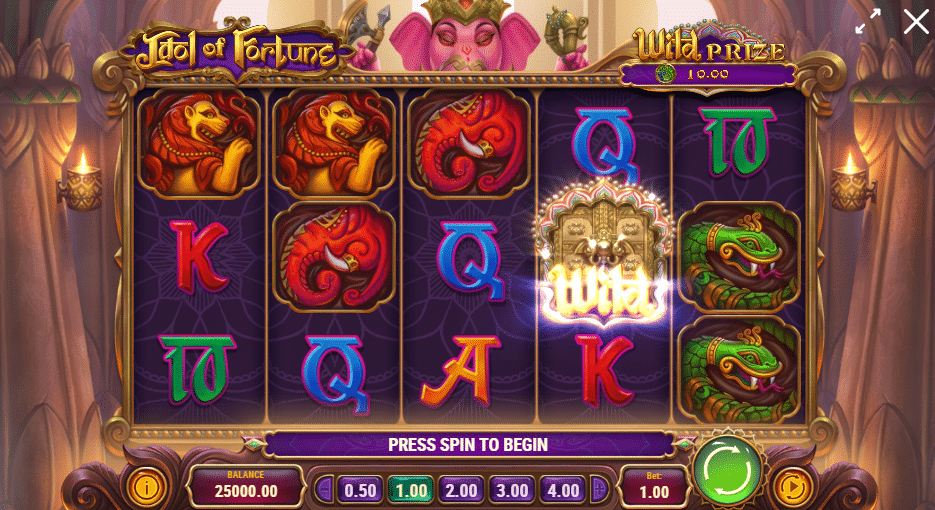 Idol Of Fortunes Slot Review Play'n Go Visuals Symbols Casino Volatile Bonus Mystery Symbol Scatter