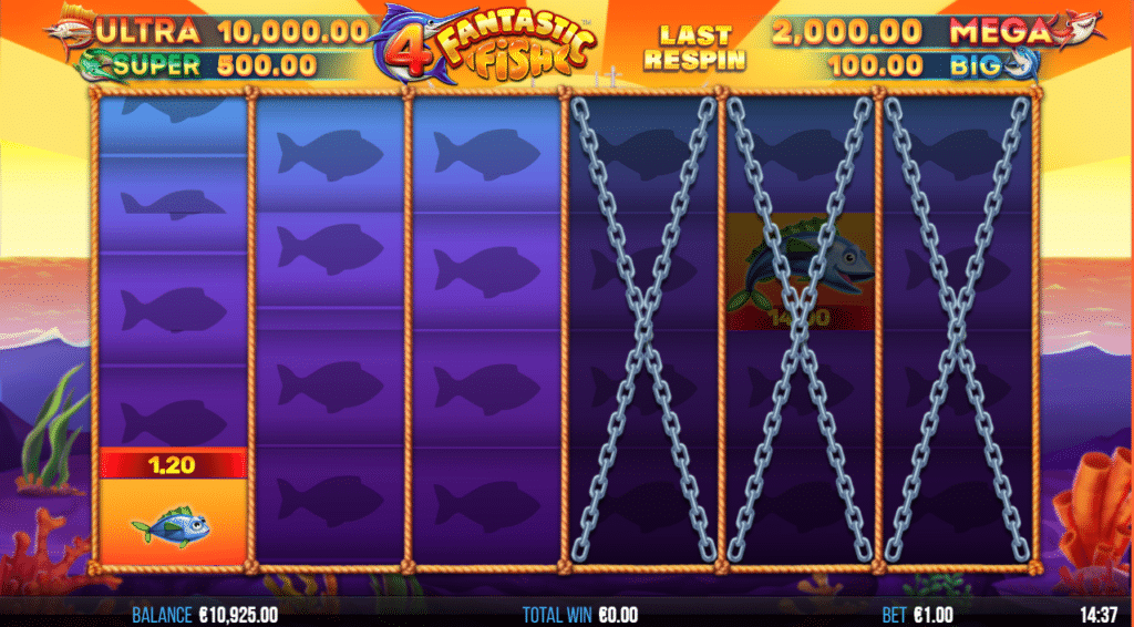 4 Fantastic Fish Slot Review 4ThePlayer Slots Casino Volatile Free Spins Scatter Wild Wilds