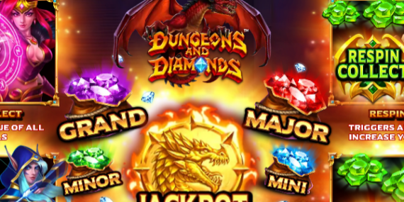 Dungeons And Diamonds Slot Review - PearFiction Studios