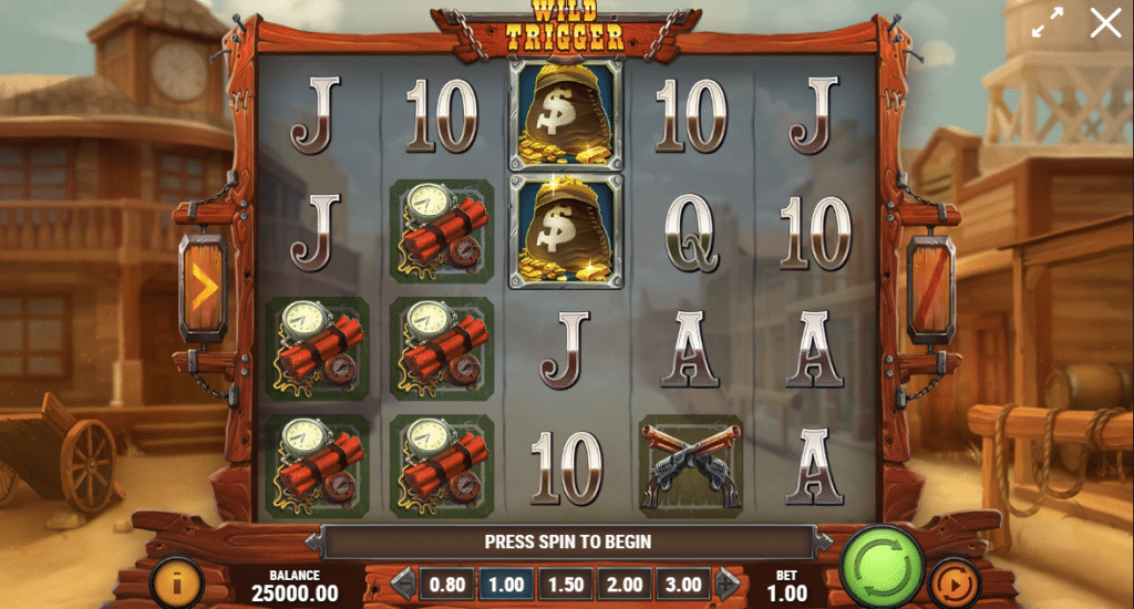 Wild Trigger Slot Review Play'n Go Casino Volatile Scatter Multiplier Bonus Free Spins