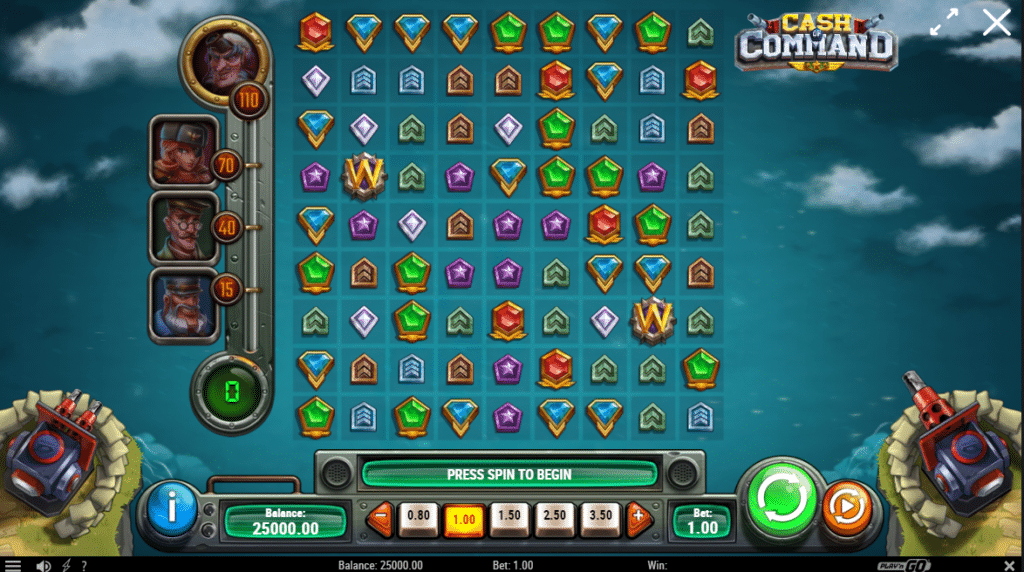 Cash Of Command Slot Review Play'n Go Visuals Symbols Pay Table Bonus Free Spin