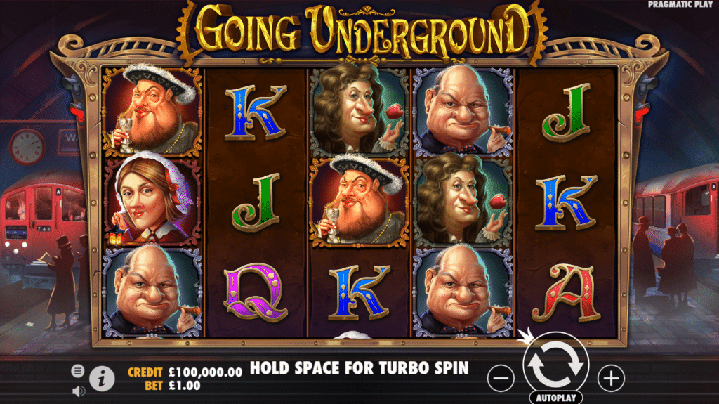 Going Underground Slot Review Pragmatic Play Visuals Bonus Casino Bonus Respin Wild Scatter