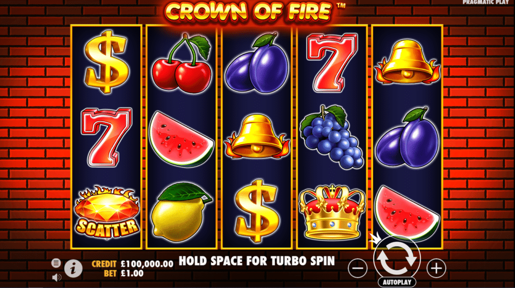 Crown Of Fire Slot Review Pragmatic Play Visuals Symbols Casino Bonus Wild