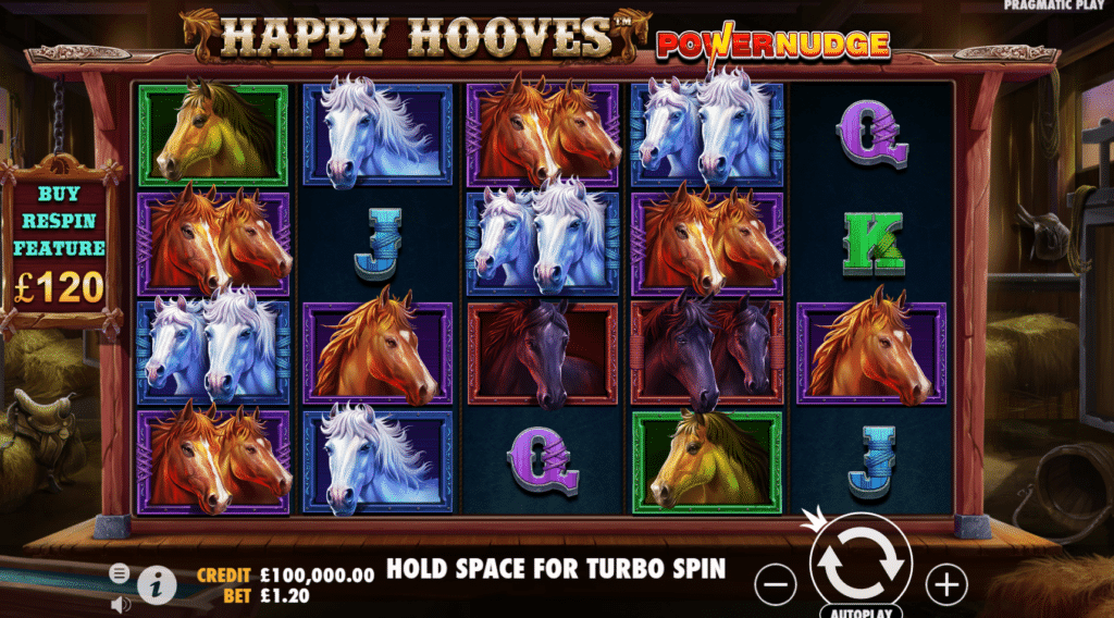 Happy Hooves Slot Review Pragmatic Play Visuals Symbols Bonus Scatter Pay Table Casino