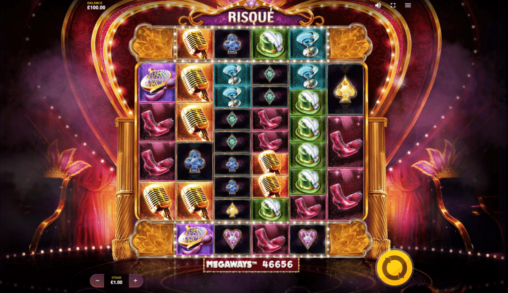 Risqué Megaways Slot Review Red Tiger Gaming Visuals Symbols Bonus Volatile Bonus Free Spin