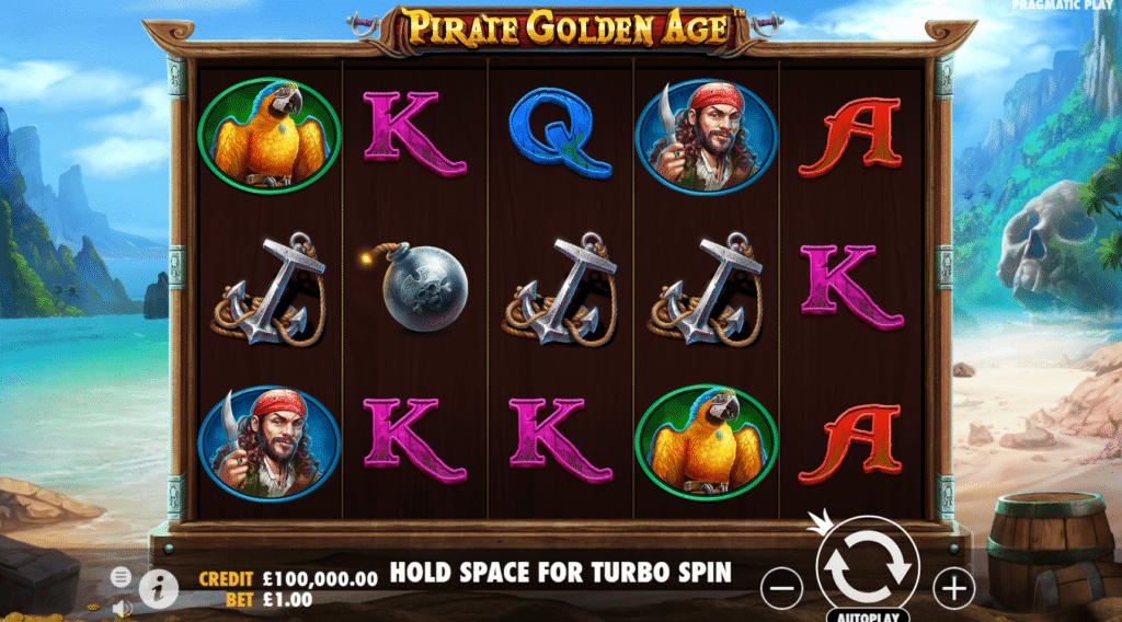 Pirate Golden Age Slot Review Pragmatic Play Visuals Symbols Bonus Scatters