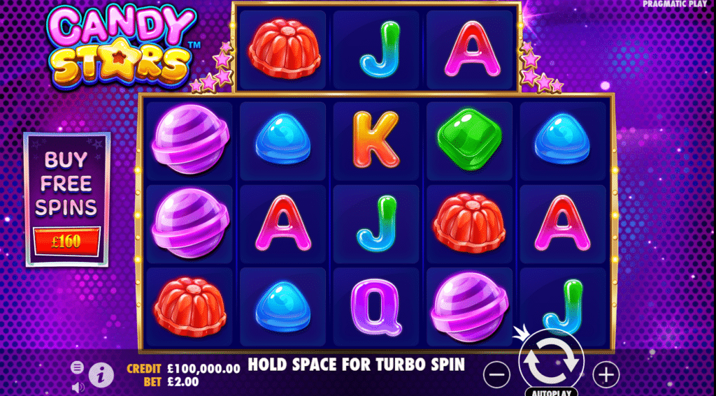 Candy Stars Slot Review Pragmatic Play Visuals Symbols Bonus Volatile Wilds Multiplier