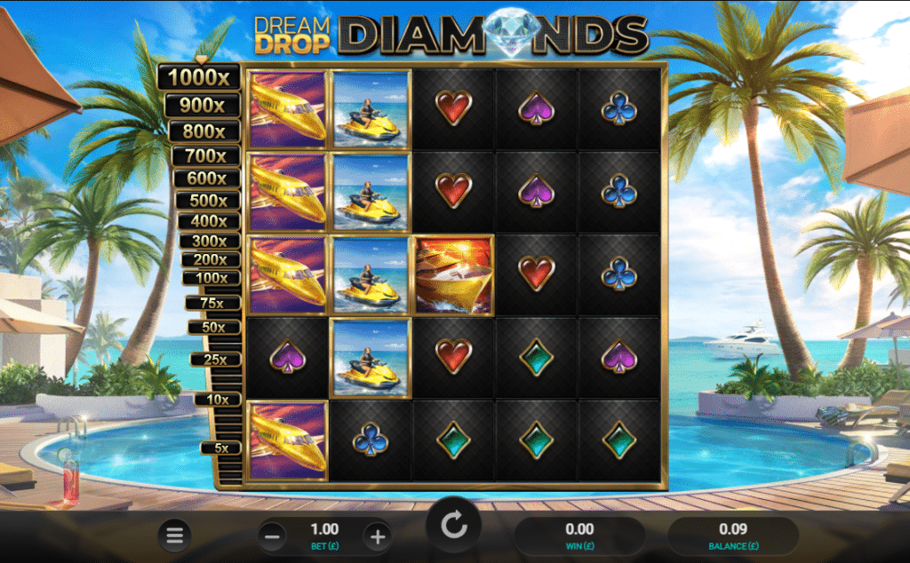 Dream Drop Diamonds Slot Review Relax Gaming Visuals Symbols Bonus Free Spins Multiplier