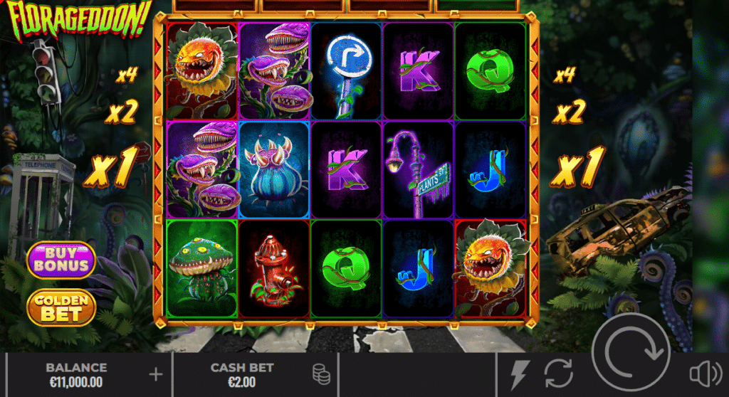 Florageddon! Slot Review Yggdrasil Gaming Features Symbols Bonus Wilds Free Spins Multiplier Multipliers Wild