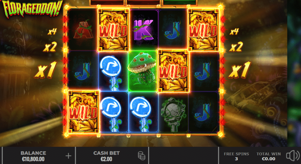 Florageddon! Slot Review Yggdrasil Gaming Features Symbols Bonus Wilds Free Spins Multiplier Multipliers Wild