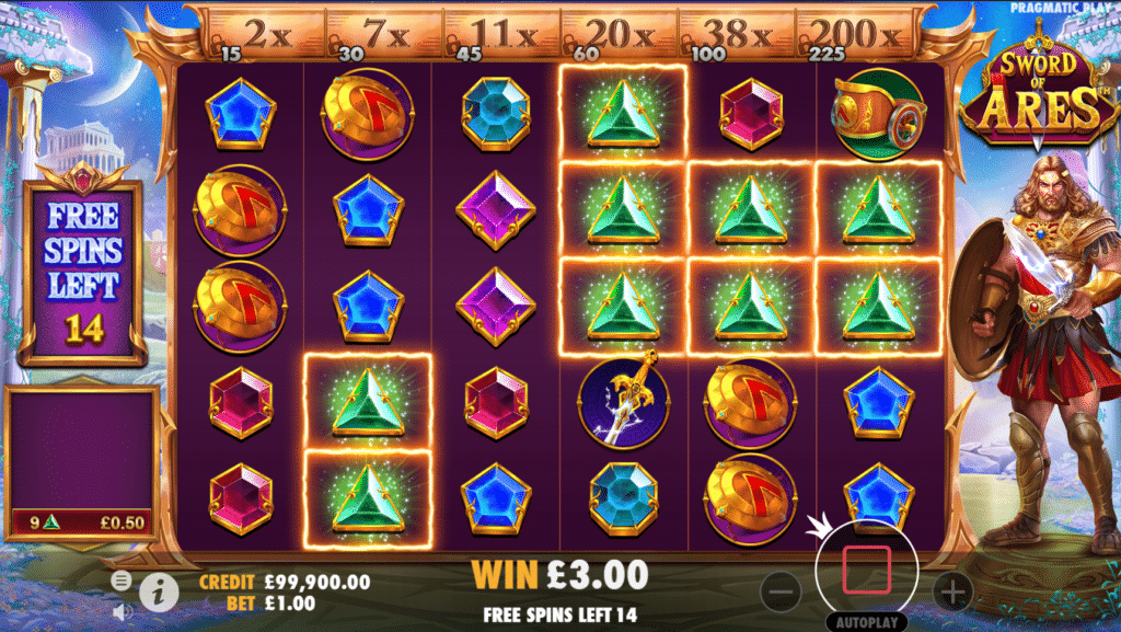 Sword Of Ares Slot Review Pragmatic Play Visuals Symbols Bonus Pay Table Wild Scatter Free Spin Spins