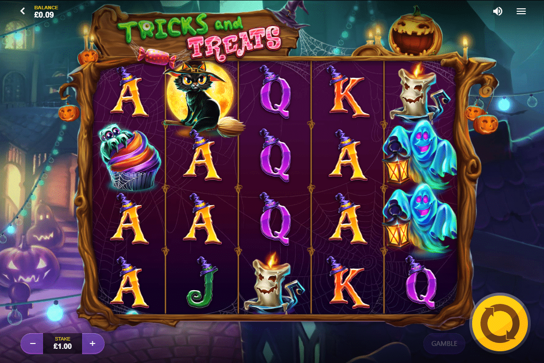 Tricks And Treats Slot Review - Red Tiger Gaming - Chipmonkz Slots