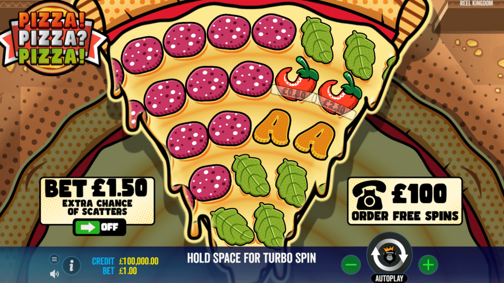 Pizza! Pizza? Pizza! Slot Review Pragmatic Play Featured Title Image Bonus Buy Free Spins Ante Bet Money Symbol Multiplier