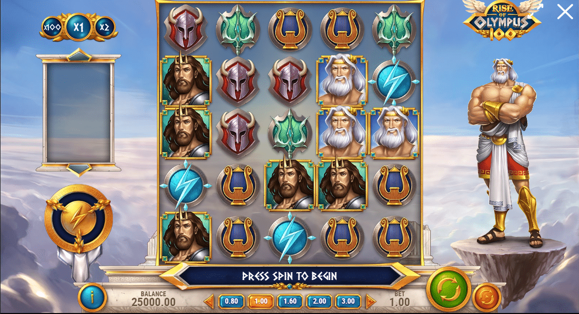 Rise Of Olympus 100 Slot Review - Play'n Go - Chipmonkz Slots