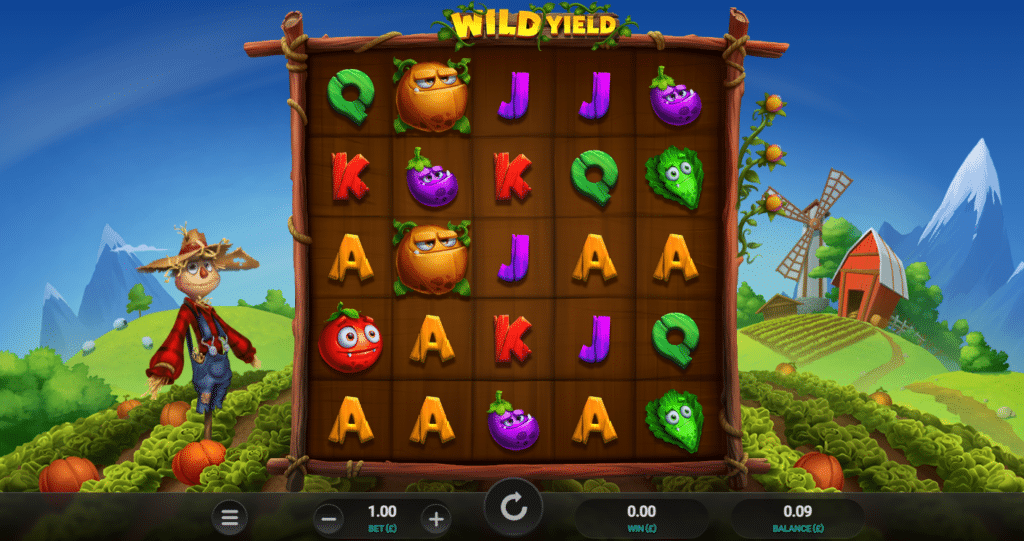 Wild Yield Slot Review Relax Gaming Featured Title Image Slots Casino Bonus Free Spin Weather Wild Multiplier Bonus Buy Volatile