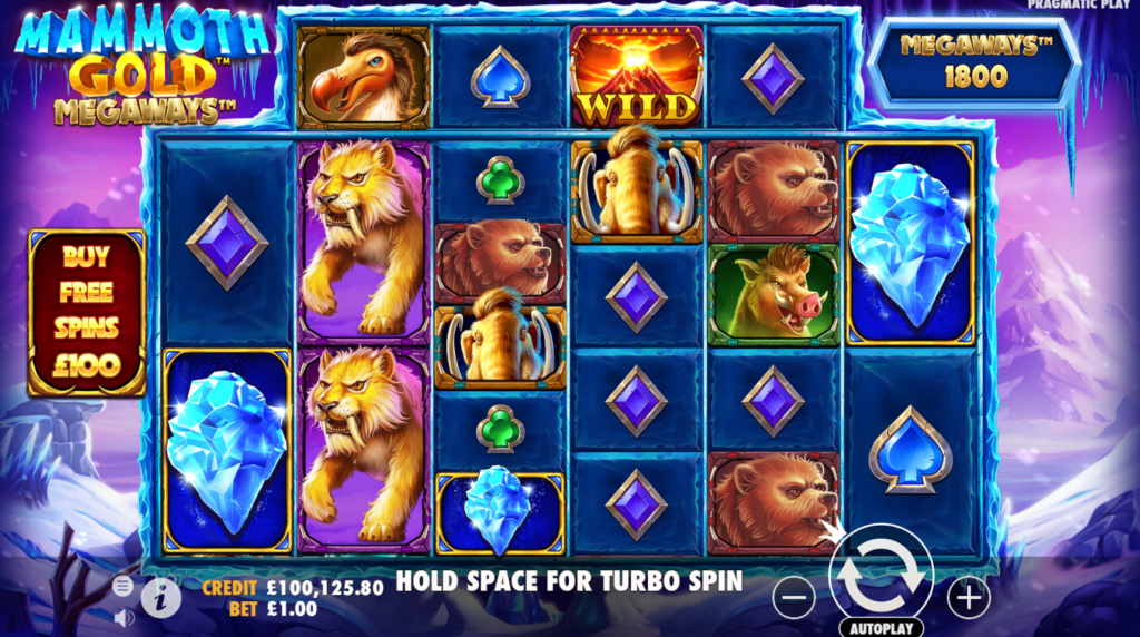 Mammoth Gold Megaways Pragmatic Play Bonus Buy Free Spins Multiplier Wilds 