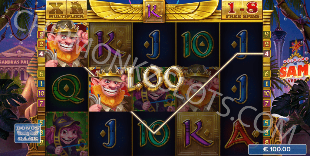 Book Of Sam Slot Review ELK Studios Slots Casino Bonus Free Spin Expanding Volatile Respin