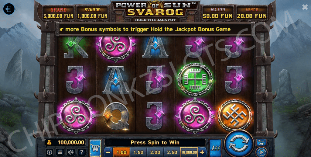 Power Of Sun: Svarog Slot Review Wazdan Slots Casino Respin Jackpot Cash infinity Collector Mystery Symbol Bonus Buy