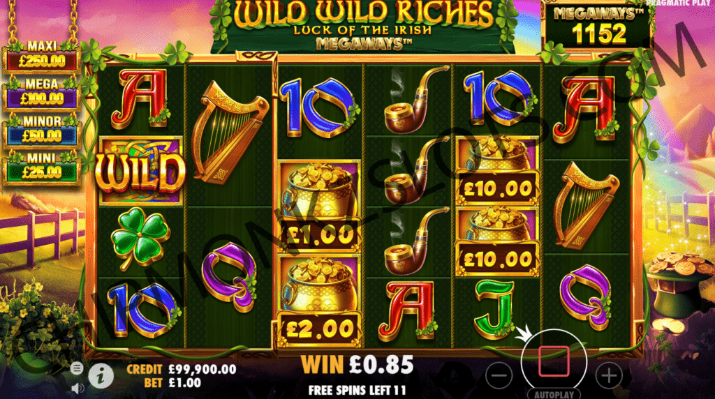 Wild Wild Riches Megaways Slot Review Pragmatic Play Free Spins Bonus Buy Wild Free Spin