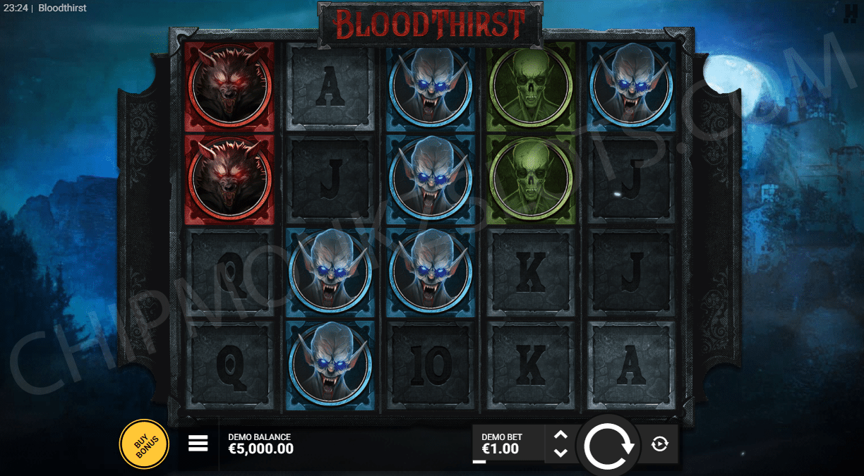 Bloodthirst Bloodthirst Slot Review - Hacksaw Gaming - Chipmonkz Slots