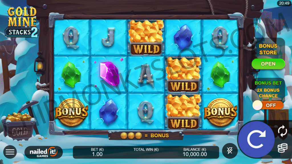 Gold Mine Stacks 2 Slot Review Nailed It! Games Slots Casino Volatile Wild Bonus Super Life Bonus Buy Gamble Wheel