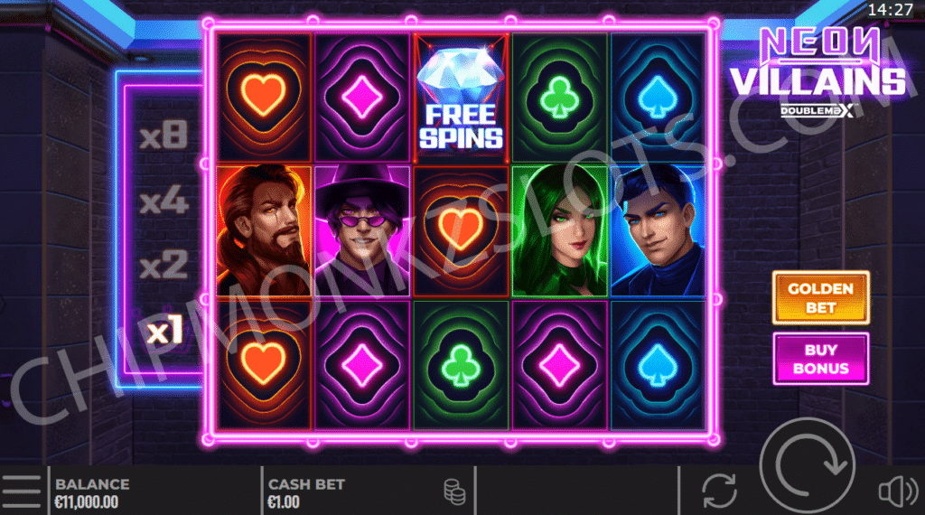 Neon Villains Slot Review Yggdrasil Gaming Slots Casino Bonus Free Spins Wild Golden Bet Bonus Buy