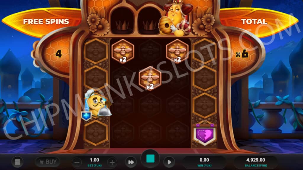 Beellionaires Dream Drop Relax Gaming Slots Casino Bonus Volatile Free Spins Bees Royal Respins Collector Bonus Buy Upgrader Adder Spin Booster