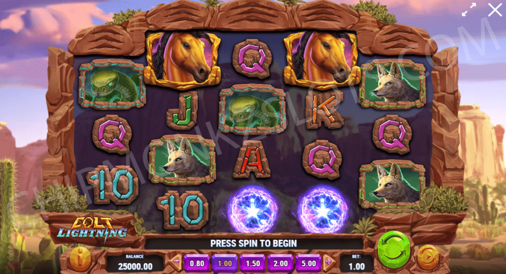 Colt Lightning Slot Review Play'n Go Casino Bonus Free Spin Strike Re-Spin Super Colt Spins