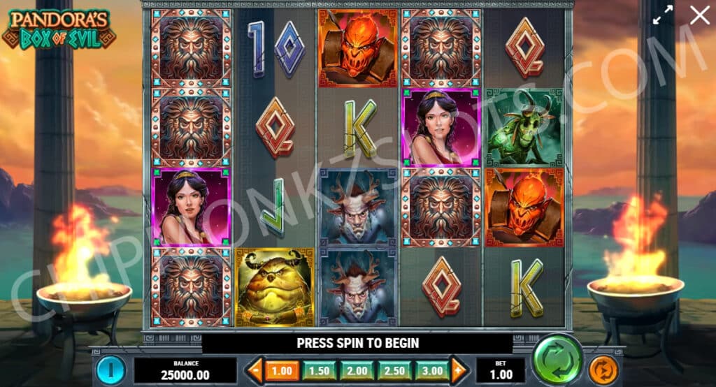 Pandora's Box Of Evil Play'n Go Spirit Of Hope Symbol Free Spins Mystery Spin Volatile