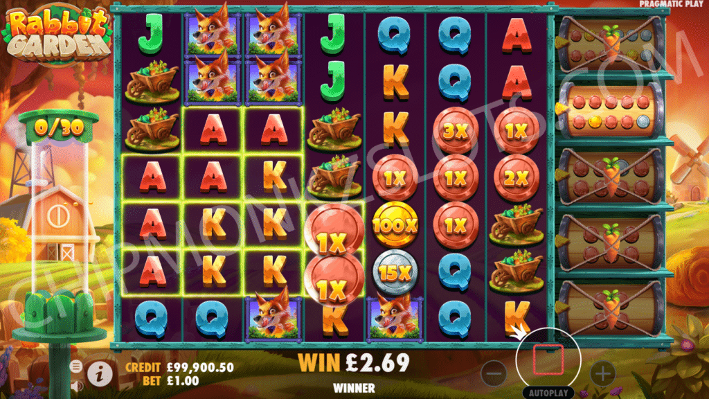 Rabbit Garden Slot Review Pragmatic Play Slots Bonus Free Spins Coin Respin Volatile Money Value Multiplier