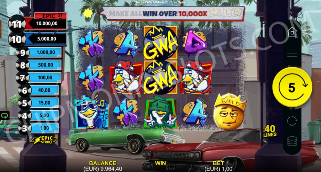 Geese With Attitude All41Studios Casino Bonus Free Spins Wild Epic Strike Notorious