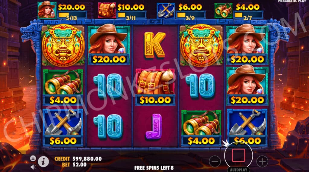 Jane Hunter And The Mask Of Montezuma Pragmatic Play Volatile Bonus Free Spins Bonus Cash Prize